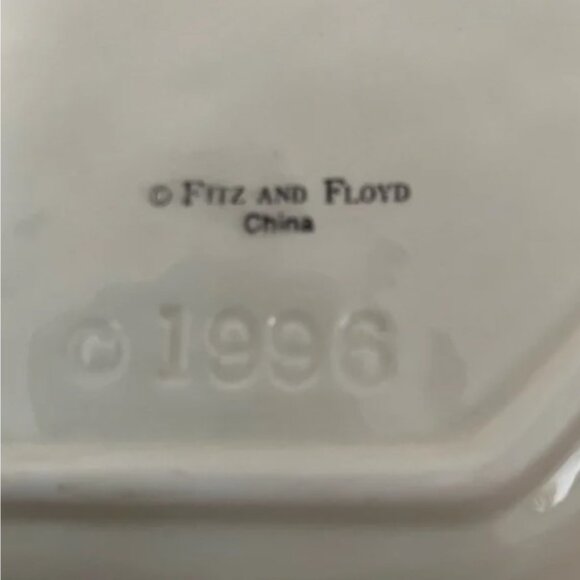 Fitz and Floyd Canape plate - Picture 5 of 6